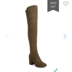 Treasure and bond over the knee boot